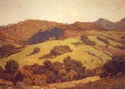 William Wendt Arcadian Hills oil painting reproduction